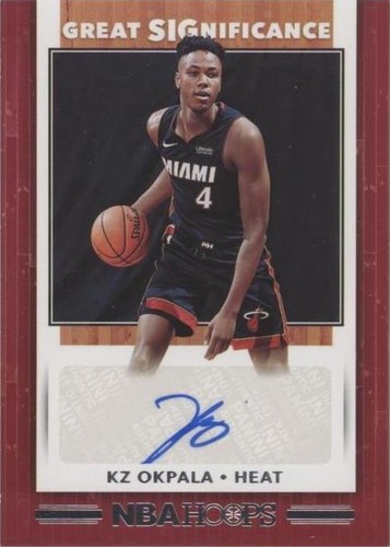 2019-20 Panini NBA Hoops - KZ Okpala #GS-KZO