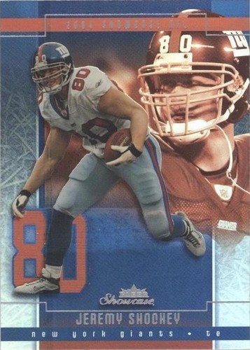 2004 Fleer Showcase Jeremy Shockey #93