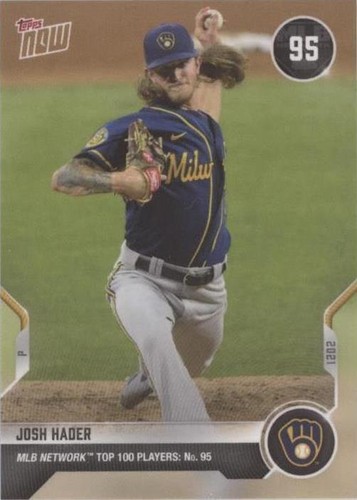 2021 Topps Now MLB Network Top 100 Players - Josh Hader #T-95