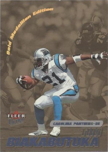 2001 Fleer Ultra Tim Biakabutuka #204G