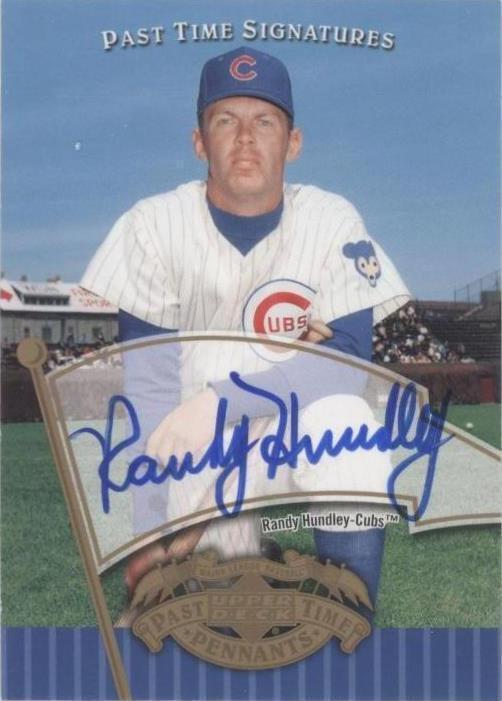 2005 Upper Deck Past Time Pennants - Randy Hundley #RH