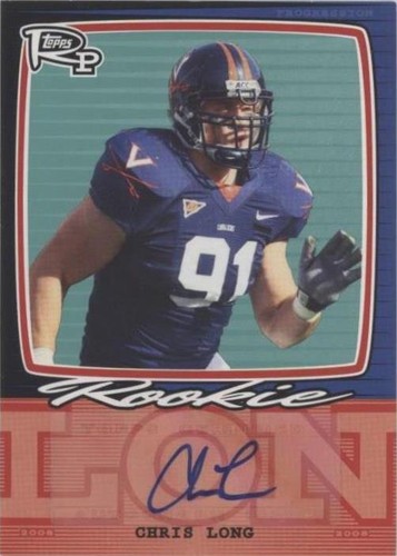 2008 Topps Rookie Progression Chris Long #PSS-CL