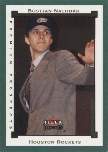 2002-03 Fleer Premium - Bostjan Nachbar #EM125