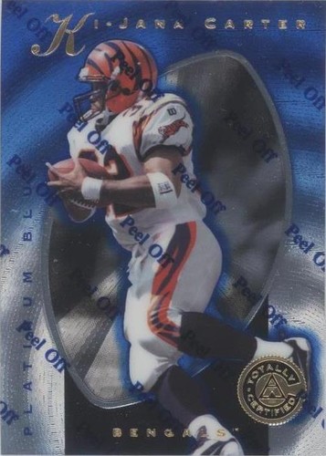 1997 Pinnacle Totally Certified Ki-Jana Carter #118