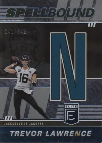 2022 Panini Donruss Elite Trevor Lawrence Spellbound Green 