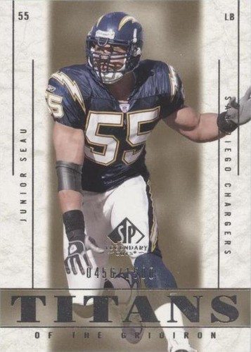 2002 SP Legendary Cuts Junior Seau #108