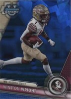 2023 Bowman University Chrome Sapphire Edition Winston Wright #82