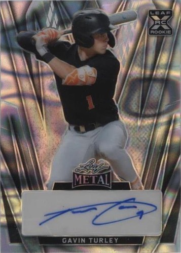 2024 Leaf Metal - Gavin Turley #BA-GT1