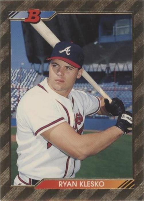 1992 Bowman - Ryan Klesko #623