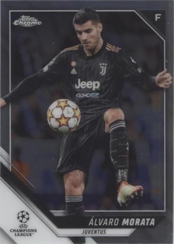 2021-22 Topps Chrome UCL Alvaro Morata #101