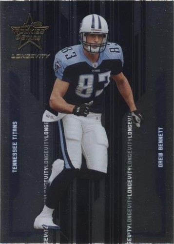 2005 Leaf Rookies & Stars Longevity Drew Bennett #92