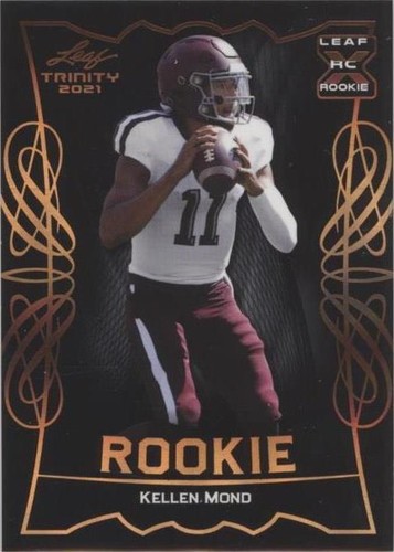2021 Leaf Trinity Box Black Kellen Mond #RB-18