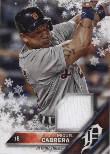 2016 Topps Holiday - Miguel Cabrera #R-MC