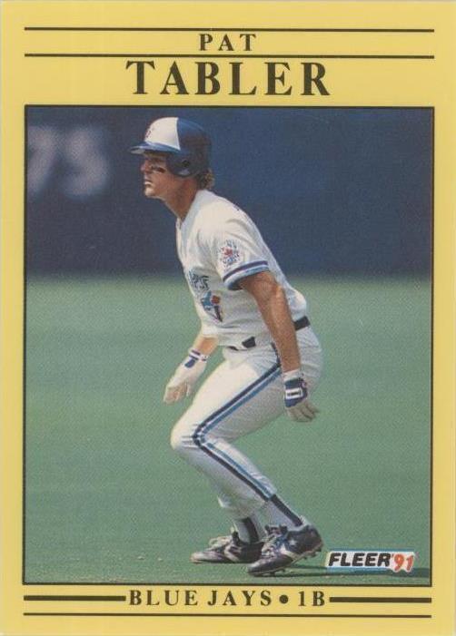 1991 Fleer Update - Pat Tabler #U-67