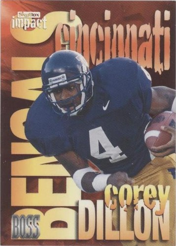 1997 Skybox Impact Corey Dillon #7
