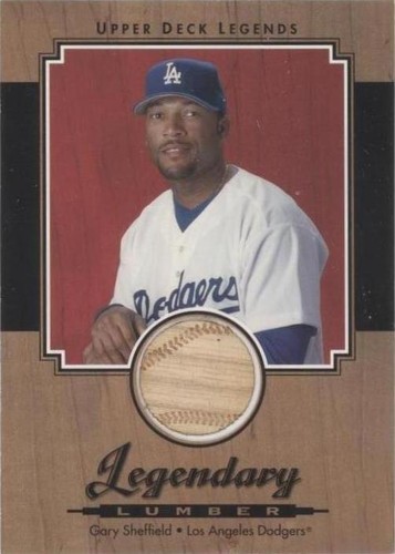 2001 Upper Deck Legends - Gary Sheffield #L-GS