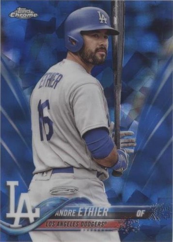 2018 Topps Chrome Sapphire Edition - Andre Ethier #655