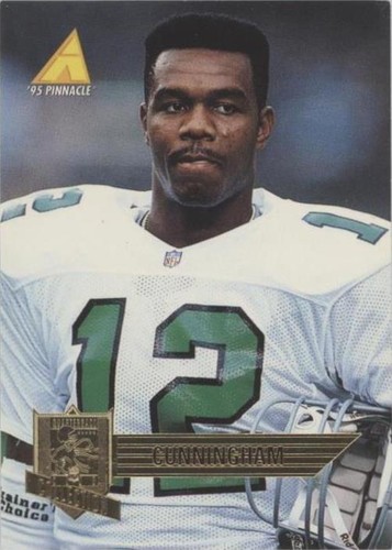 1995 Pinnacle Club Collection Randall Cunningham #57
