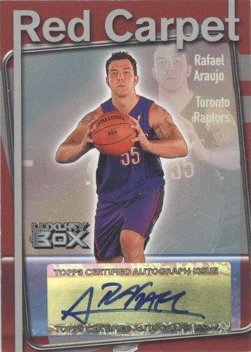 2004-05 Topps Luxury Box - Rafael Araujo #RC-RA