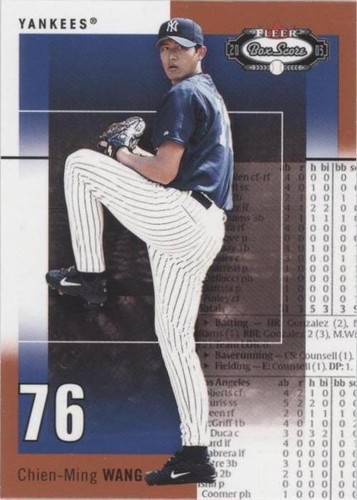 2003 Fleer Box Score - Chien-Ming Wang #143
