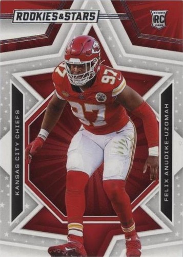 2023 Panini Zenith - Red Zone #140 Felix Anudike-Uzomah (RC