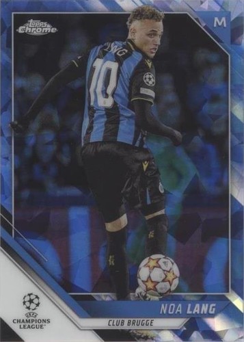 2021-22 Topps Chrome UCL Sapphire Edition Noa Lang #13