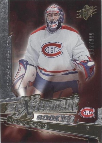 2005-06 SPx - Yann Danis #XR-YD