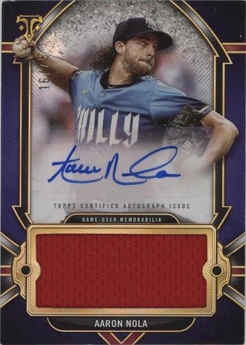 2024 Topps Triple Threads - Aaron Nola #AJR-AN