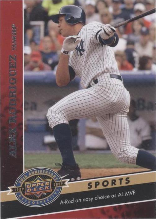2009 Upper Deck 20th Anniversary Retrospective - Alex Rodriguez #2366