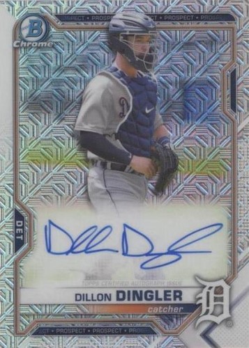 2021 Bowman - Dillon Dingler #BMA-DD