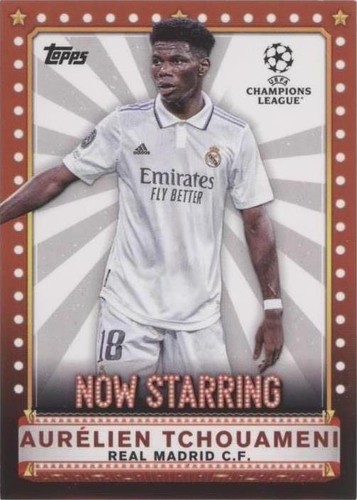 2022-23 Topps UEFA Club Competitions Aurelien Tchouameni #NS-7