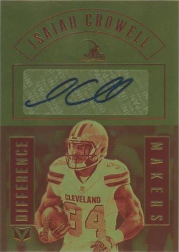 2017 Panini Vertex Isaiah Crowell #DM-IC