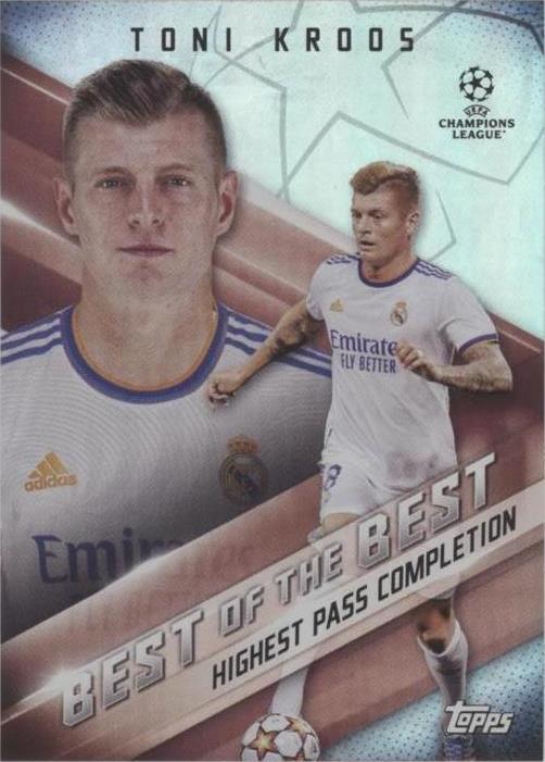 2021-22 Topps UCL Collection Toni Kroos #BB-06
