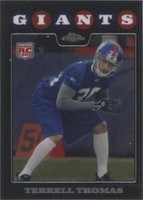 2008 Topps Chrome Terrell Thomas #TC263