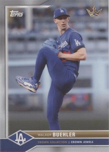 2022 Topps X Bobby Witt Jr. Crown Collection - Walker Buehler #13