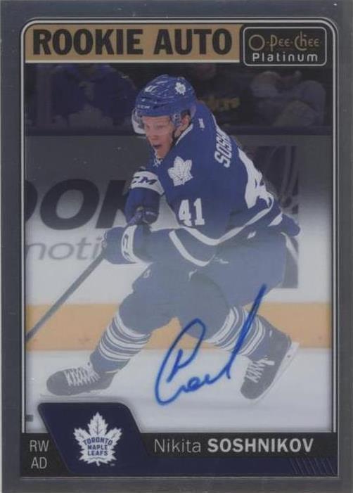 2016-17 O-Pee-Chee Platinum - Nikita Soshnikov #R-NS