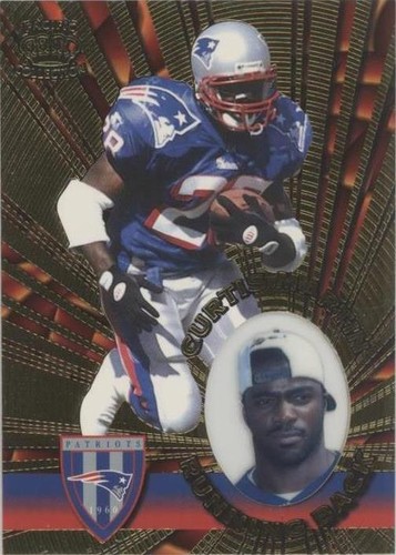 1996 Pacific Invincible Curtis Martin #I-89