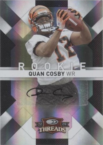 2009 Donruss Threads Quan Cosby #180