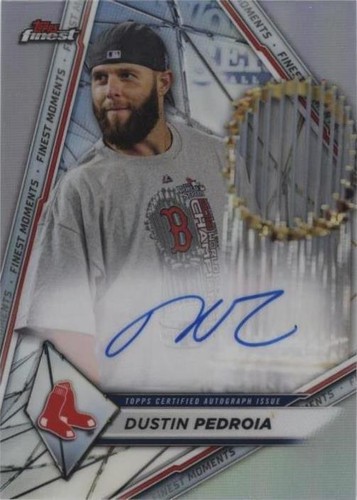 2022 Topps Finest - Dustin Pedroia #FMA-DP
