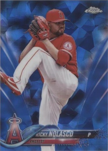 2018 Topps Chrome Sapphire Edition - Ricky Nolasco #168