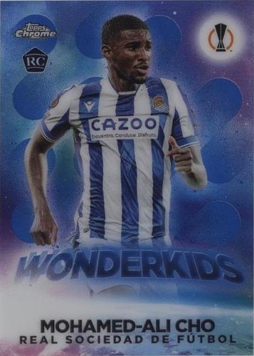 2022-23 Topps Chrome UEFA Club Competitions Mohamed-Ali Cho #W-11