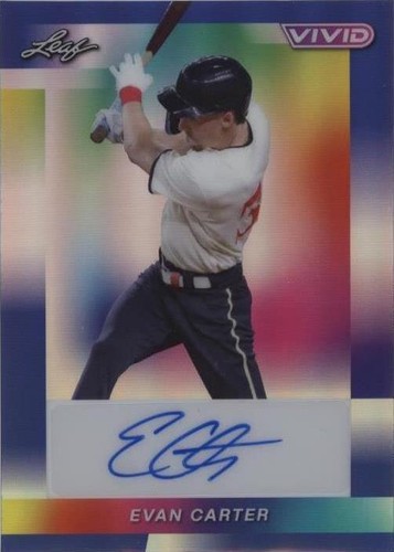 2023 Leaf Vivid - Evan Carter #BA-EC2