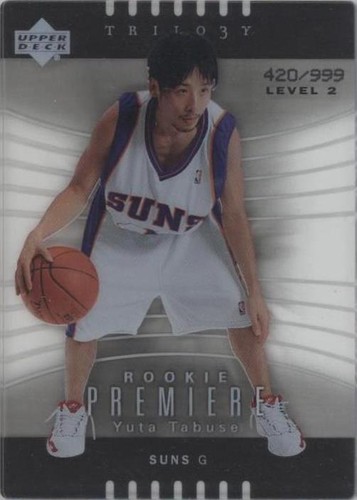 2004-05 Upper Deck Trilogy - Yuta Tabuse #140