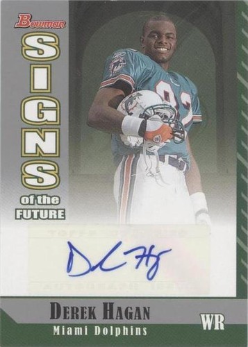 2006 Bowman Derek Hagan #SF-DH