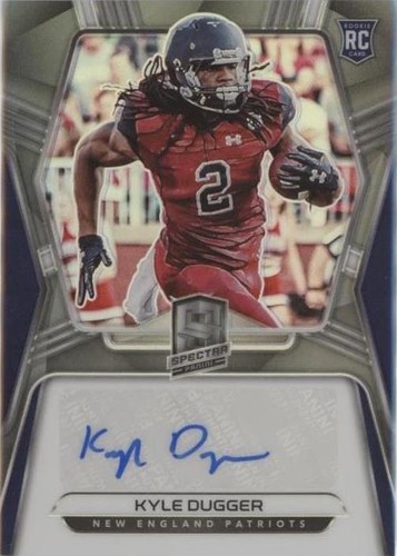 2020 Panini Spectra Kyle Dugger #22
