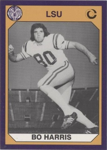 1990 Collegiate Collection LSU Tigers Bo Harris #92