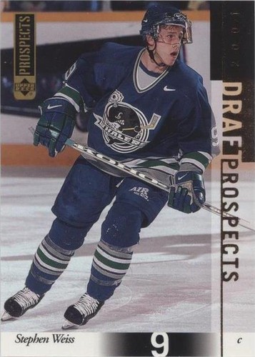 2000-01 Upper Deck Prospects CHL - Stephen Weiss #92