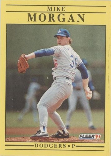 1991 Fleer - Mike Morgan #213