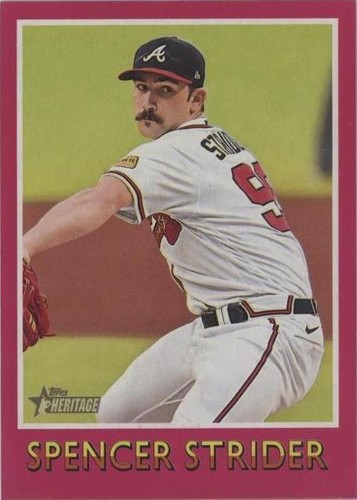 2024 Topps Heritage - Spencer Strider #75BS-17