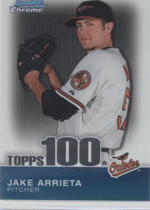 Bowman Chrome 2010 - Jake Arrieta #TPC25